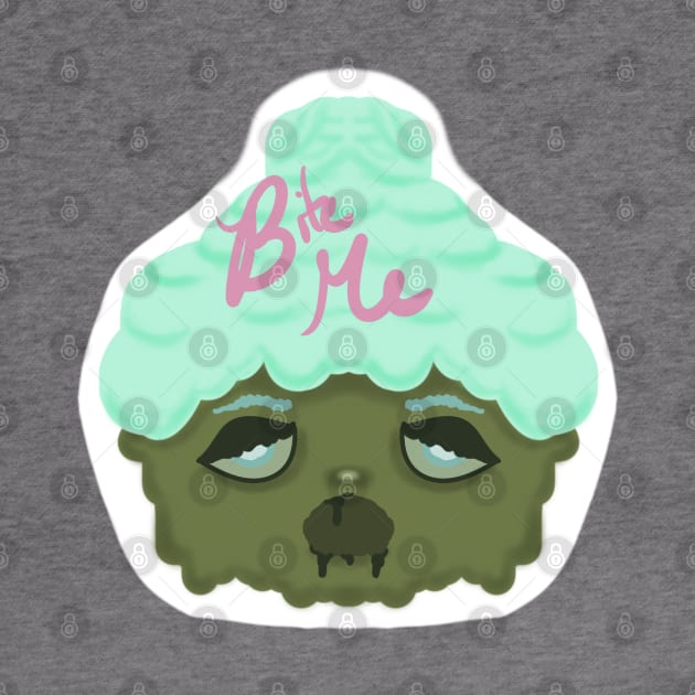 Zombie Cupcake by PifflesPieces